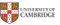 University of Cambridge logo